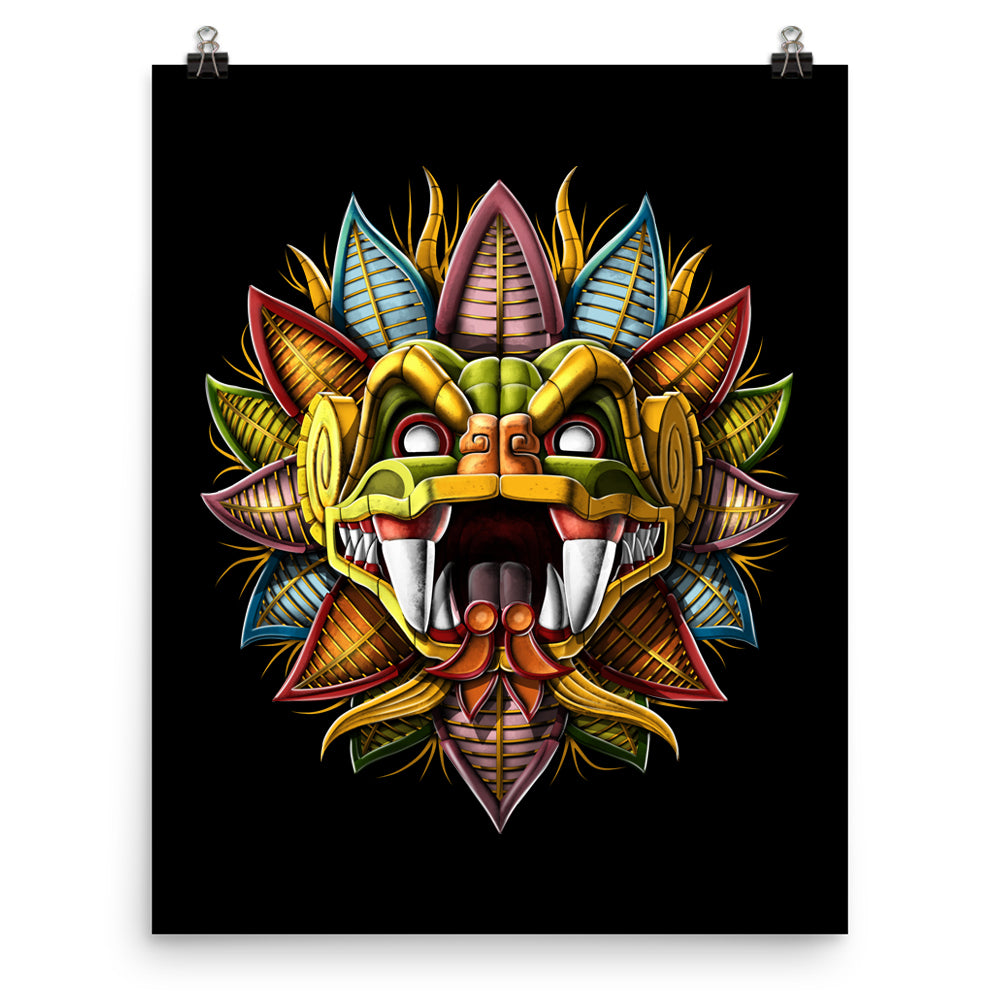 Aztec God Quetzalcoatl Drawings