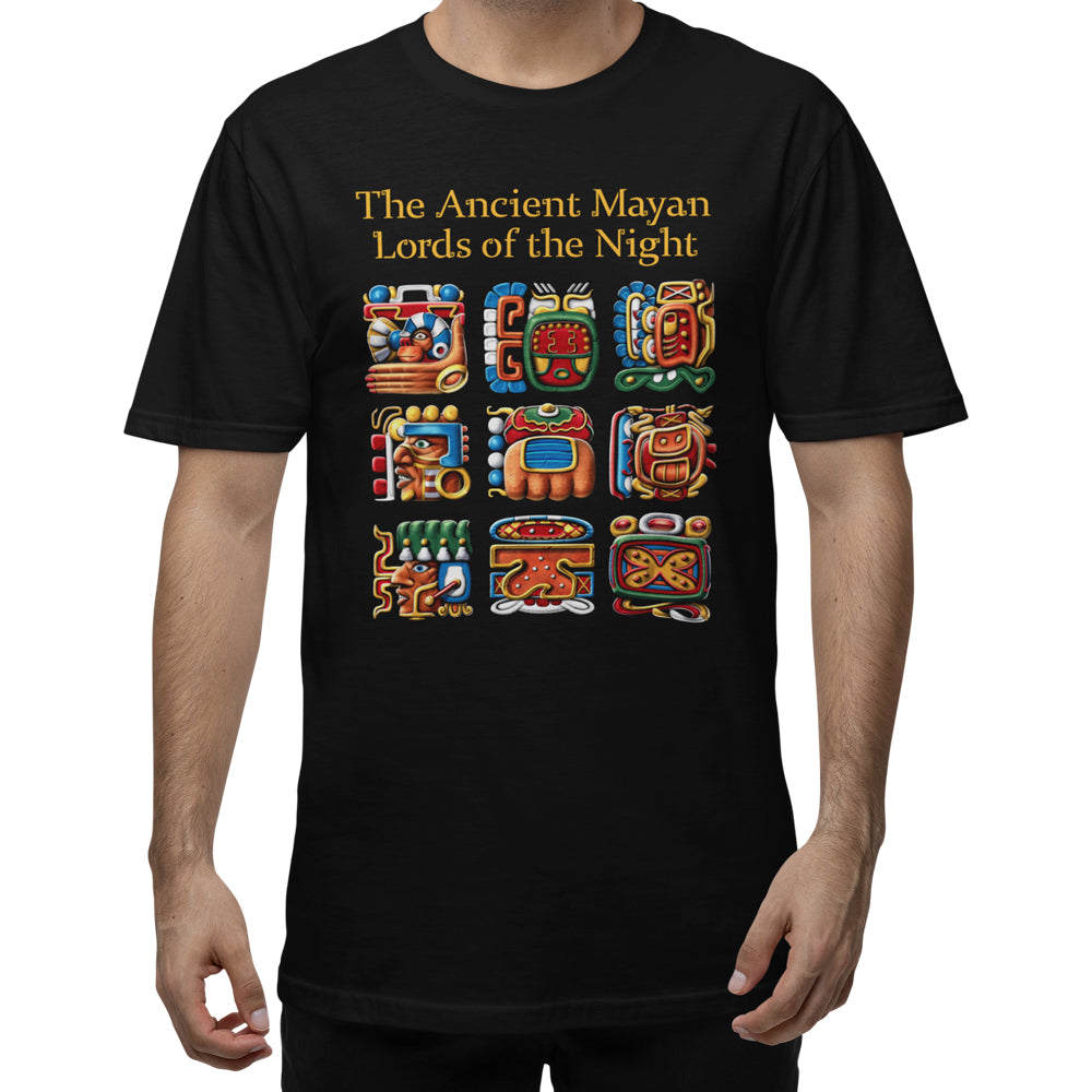 Mayan T-Shirt, Mayan Symbols Shirt, Ancient Maya Tee, Aztec Shirt, Aztec Clothes, Aztec Clothing - Serpent Sun