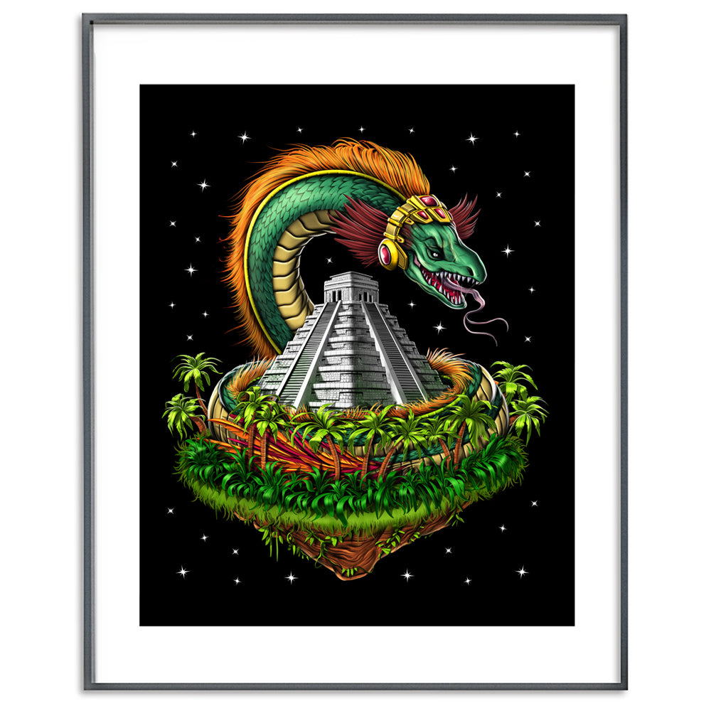 Aztec Pyramids Arrt Aztec Pyramids Art Aztec Pyramid Island Bath Towel By Nikolay Todorov